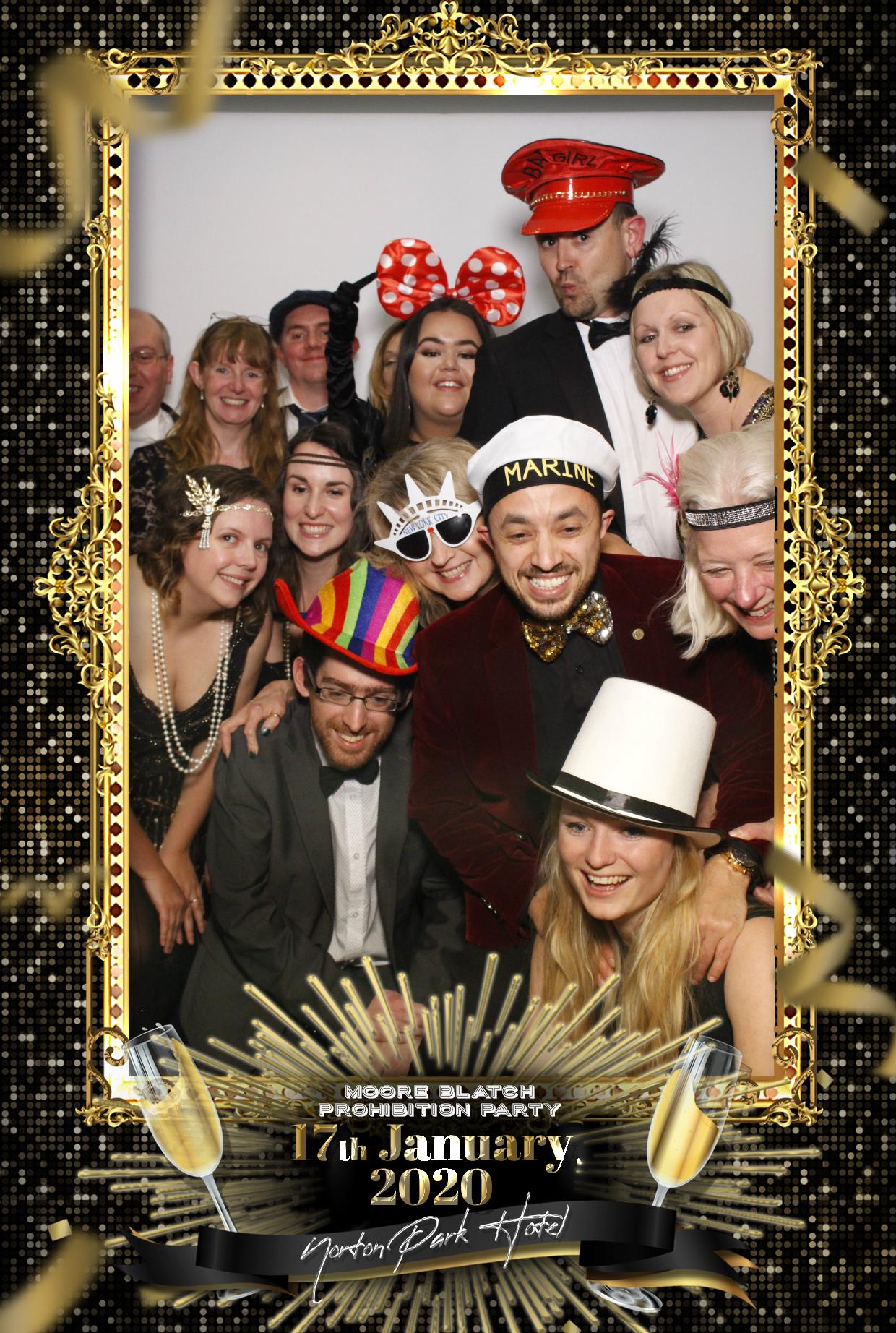 Moore Blatch Prohibition Party 2020 | View more photos from the event at gallery.myphotoboothexperience.co.uk/u/MyPhotoBoothExperienceLtd/Moore-Blatch-Prohibition-Party-2020